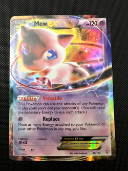 Mew EX 46/124 Pokemon TCG Dragons Exalted Holo Rare - Image 1