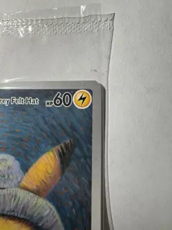 Pikachu with Gray Felt Hat Van Gogh Promo SVP #085 Pokemon Sealed - Image 4