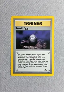Pokemon TCG - Fossil Egg - Neo Discovery Set - 72/75 - Image 1