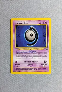 Pokemon TCG - Unown D - Neo Discovery Set - 47/75 - Image 1