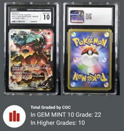 Volcanion 009/036 CGC 10 Pokemon Dream Shine Collection CP5 Japanese Full Art - Image 4