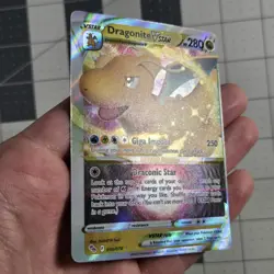 Dragonite VStar OC Miscut Error Pokemon GO Card 050/078 Near Mint - Image 2