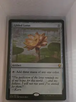 Gilded Lotus - R from Dominaria #215 - in LP-NM - Image 1