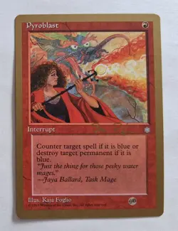 Magic MTG - Pyroblast - World Championships Worlds 1998 - LP - Image 1