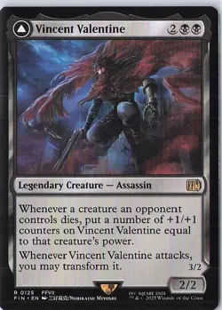 Vincent Valentine R FINAL FANTASY 125 NM - Image 1