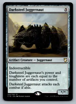 Commander 2018 #202 Darksteel Juggernaut - Image 1