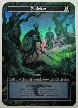 Skeleton - Team Covenant Promo - Foil - Sorcery Contested Realm - Gothic - NM - Image 1