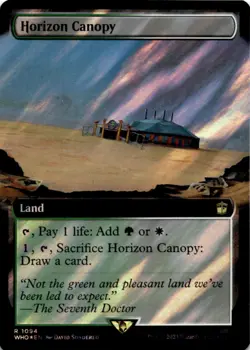 MTG Horizon Canopy (Extended Art) (Surge Foil) Foil NM Universes Beyond: Doctor - Image 1