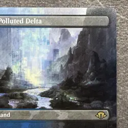 MTG Polluted Delta (Borderless) - Modern Horizons 3 (MH3) #356 Non-Foil NM Magic - Image 3