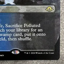 MTG Polluted Delta (Borderless) - Modern Horizons 3 (MH3) #356 Non-Foil NM Magic - Image 5