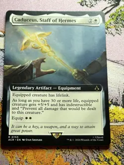Caduceus, Staff of Hermes (Extended Art) [Universes Beyond Assassin's Creed] NM - Image 2