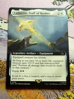 Caduceus, Staff of Hermes (Extended Art) [Universes Beyond Assassin's Creed] NM - Image 5