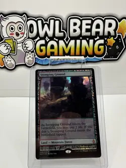 Magic the Gathering - Stomping Ground - Zendikar Expeditions - FOIL - Image 1