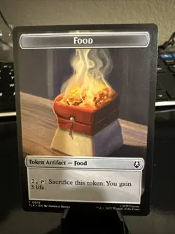 Dragon Food (0019) Token Avatar: The Last Airbender Magic The Gathering NM - Image 2