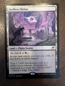 Godless Shrine : MTG / Edge of Eternities #0254 / NM - Image 1
