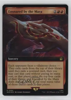 Extended Art - Ensnared by the Mara Foil Magic: Universes Beyond: Doctor Who - Image 1