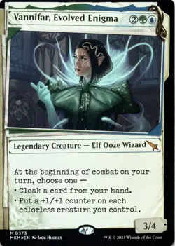 Vannifar, Evolved Enigma (0371) FOIL SHOWCASE Murders at Karlov Manor Magic MTG - Image 1