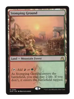 [1x] Stomping Ground Near Mint, English Ravnica Remastered MTG Magic - Image 1