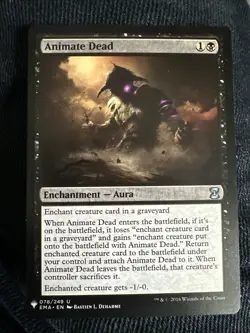 Animate Dead MTG The List NM - Image 1