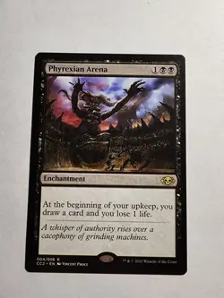 Phyrexian Arena NM MTG Commander Collection: Black rare enchantment - Image 1