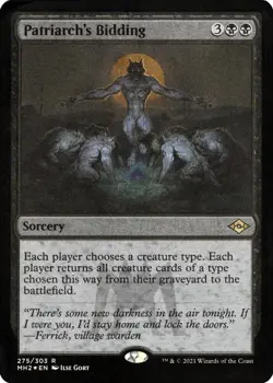 Patriarch's Bidding (Foil Etched) Modern Horizons 2 NM MTG - Image 1