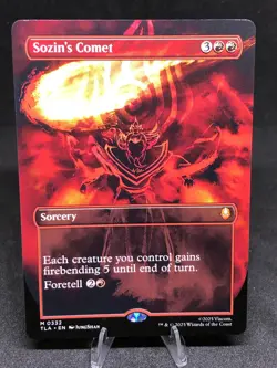 MTG Sozin's Comet 0332 Avatar: The Last Airbender Mythic Borderless NM - Image 1