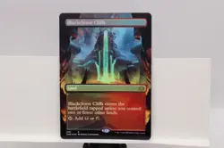 Blackcleave Cliffs (Borderless) Phyrexia: All Will Be One Foil - Image 1