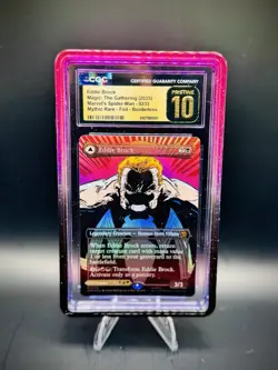 Magic the Gathering MtG Eddie Brock 0233 Marvel Spider-Man SPM CGC Pristine 10 - Image 1