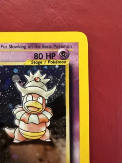 Slowking 14/111 Holo Rare Neo Genesis Pokemon Card MP No Creases - Image 4