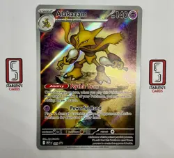 Pokemon - Alakazam MEP 009 - Black Star Promo - Mega Evolution - English - Image 1