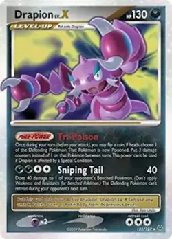 Drapion LV.X - 123/127 - Pokemon Platinum Ultra Rare MP - Image 1