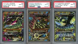 PRIMAL Kyogre Groudon Rayquaza EX 1st Pokemon XY7 Bandit Ring UR Japanese PSA 10 - Image 1