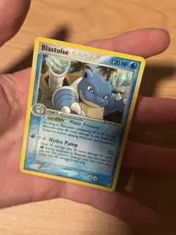 Pokemon Blastoise EX Crystal Guardians 14/100 Holo Rare Exclusive 120 HP English - Image 1