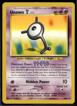 Pokemon TCG | Neo Revelation | Unown [Y] | 40/64 | HP - Image 1