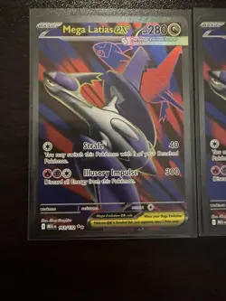 Pokemon TCG Mega Evolution Mega Latias ex 163/132 Ultra Rare Full Art NM/M - Image 2