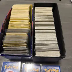 Huge Collection Bulk Lot of 300+ Damaged Vintage Pokemon Cards WOTC - Image 2
