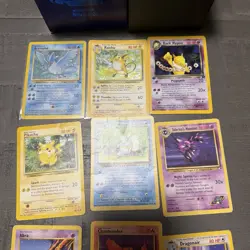 Huge Collection Bulk Lot of 300+ Damaged Vintage Pokemon Cards WOTC - Image 3