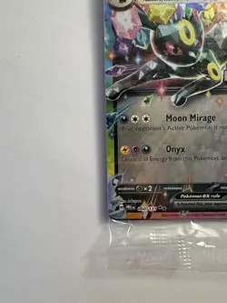 Umbreon ex (060/131) - Pokemon Prismatic Evolutions Stamped Promo - SEALED - NM - Image 3