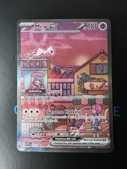 Pokemon TCG Mew EX 053 Scarlet & Violet Promo Holo Full Art NM Condition - Image 1