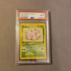 1st Edition 1999 Pokemon Jungle Exeggcute PSA grade 8 - Image 1