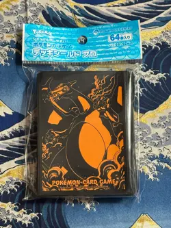 Charizard Japanese Pokemon Center Card Sleeves (64) - Image 1