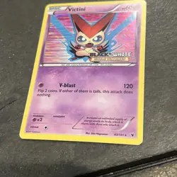 Pokemon PRERELEASE VICTINI 43/101 | MP Moderate | Noble Victories | 2011 - Image 1