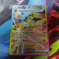 Pokemon TCG Jolteon ex 153/131 Prismatic Evolutions SIR LP+/NM *Please Read* - Image 1