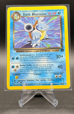 Pokemon TCG Dark Blastoise 20/82 Team Rocket Non-Holo Rare - Image 1