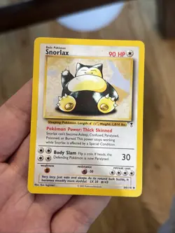 Snorlax 64/110 - Legendary Collection LC Non-Holo Pokemon Card Wotc Vintage Wow - Image 1