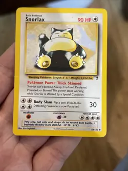 Snorlax 64/110 - Legendary Collection LC Non-Holo Pokemon Card Wotc Vintage Wow - Image 3