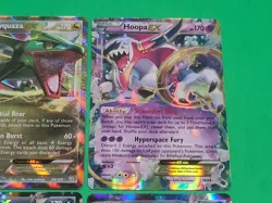 NM Pokemon XY Series Full Art Lot Of 4 EX's Rayquaza, M Absol, Hoopa, Absol - Image 4