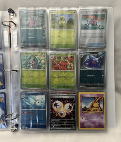 Pokemon Destined Rivals 72 Card Binder Lot Includes 2 Holo 15 Foils & 7 Vintage - Image 2