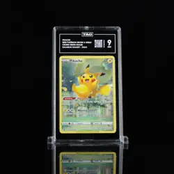 2023 POKEMON SWORD & SHIELD CROWN ZENITH #GG30 FULL ART/PIKACHU TAG MINT 9 - Image 1