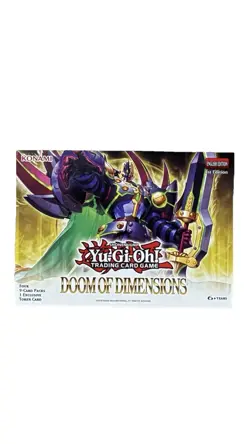 Yu-Gi-Oh! TCG Doom of Dimensions Mini Booster Box Factory Sealed - Image 1